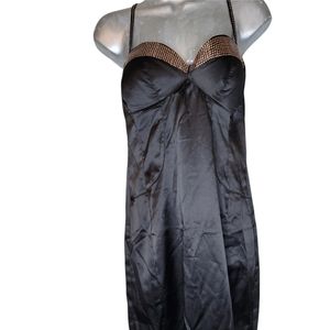 Double Zero Black Evening Dress Size Medium